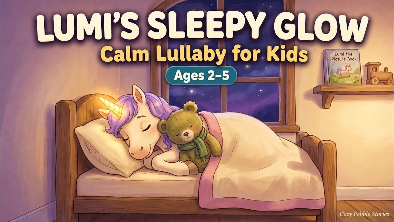 Watch the Lumi's Sleepy Glow bedtime breathing song on YouTube
