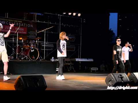 [직캠] 140704 엠아이비M.I.B - 들이대 (HR) [용산] by drighk