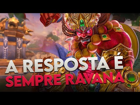 RAVANA JUNGLER, A RESPOSTA SEMPRE É RAVANA! - ⚡ Smite BR Master Ranked Conquista