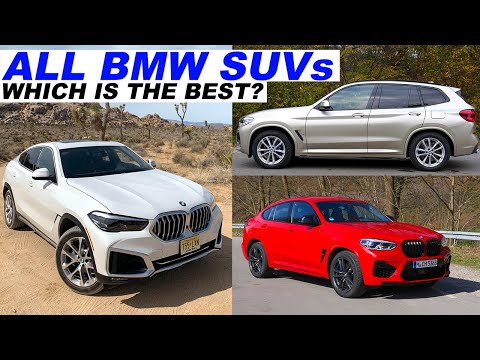 Best BMW SUV comparison BMW X1 vs X2 vs X3 vs X4 vs X5 vs X6 vs X7 vs iX