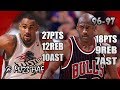 Michael Jordan Vs Grant Hill HOF DUEL Highlights 1997 04 13 45pts Combine Battle In Palace