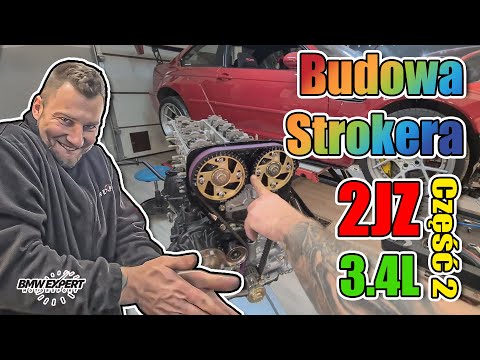 BMW Expert - Budowa stroker'a 2JZ 3.4L || Część druga