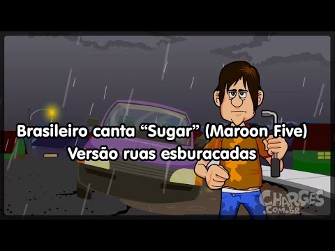 ENTÃO, DANCEI | Paródia Maroon 5 - Sugar
