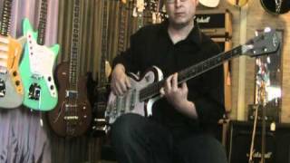 Video thumbnail for DiPinto Belvedere Deluxe Bass Demo by DiPinto Guitars