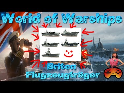 Die Briten CV´s/Flugzeugträger kommen!? 😱in World of Warships - Gameplay Ideen - Deutsch/German