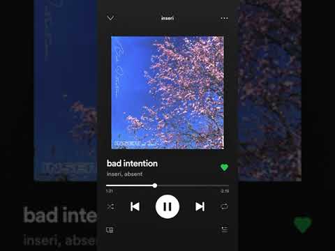 inseri - bad Intention