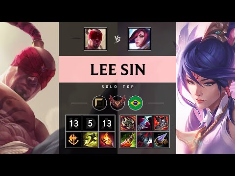 Lee Sin Top vs Fiora - BR Grandmaster Patch 25.09