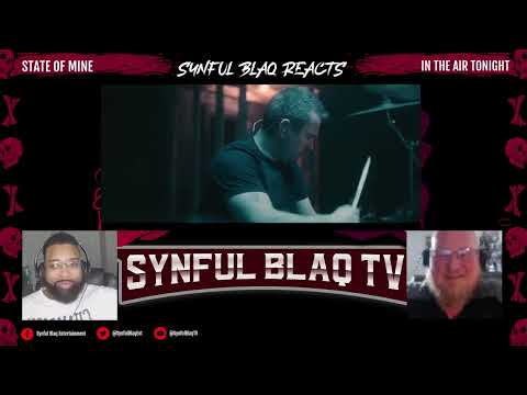 Every Dads Favorite Song! Synful Blaq Reacts - State of Mine - In the Air Tonight (Rock Cover)