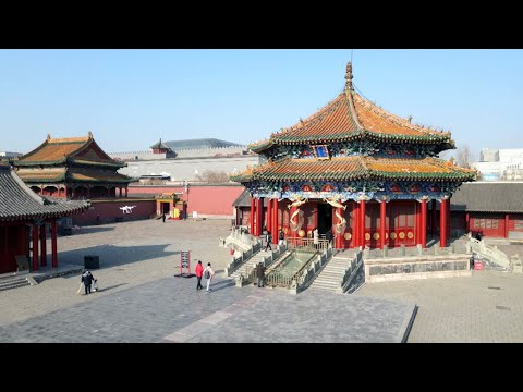 Drones used for 3D modeling of Shenyang Imperial Palace
