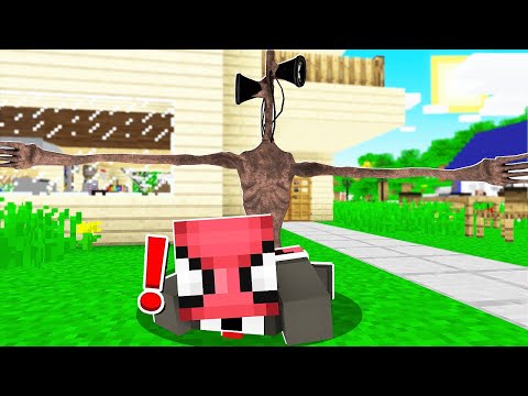SİREN KAFADAN KAÇABİLEN KAZANIR! 😱 - Minecraft