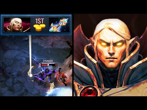 KAYA FIRST ITEM!! Invoker PERFECT Sunstrikes vs Void Spirit Mid | Dota 2 Invoker