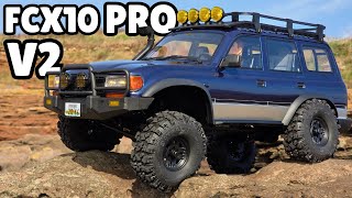 They Made It Even BETTER - FCX10 Pro V2 Toyota LC80 Review