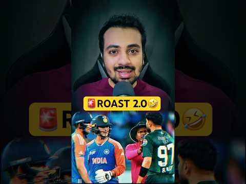 🚨IND vs PAK ROAST Part 2😂Abhishek Sharma 74 vs Haris Rauf 6-0 IND vs PAK Super 4 Asia Cup 2025