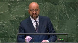 🇧🇪 Belgium - Prime Minister Addresses General Debate, 73rd Session