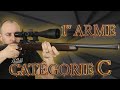1er arme catégorie C : Carabine 22 Lr ? #carabine #arme #fftir