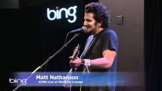 Matt Nathanson - Faster (Bing Lounge)
