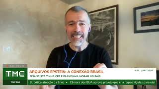 JAMIL CHADE: EPSTEIN TINHA CPF E PLANEJAVA MORAR NO PAÍS