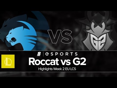 Highlights: ROC vs G2 (EU LCS Summer W2D1 Full Series)