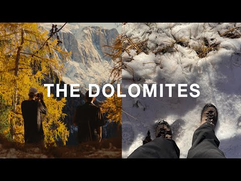 Autumn in the Dolomites Cinematic Vlog | 4 Days of Photography and Hiking