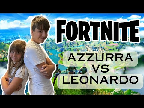 Sfida a FORTNITE con Azzurra e Leonardo!