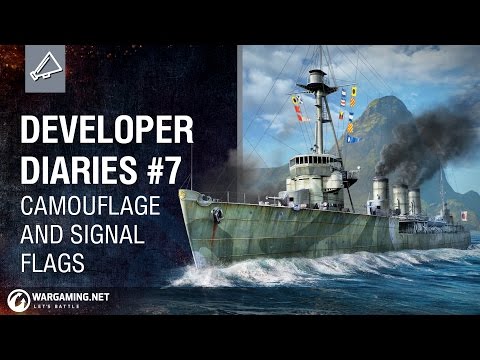 Developer Diaries #7 Camouflage & Signal Flags