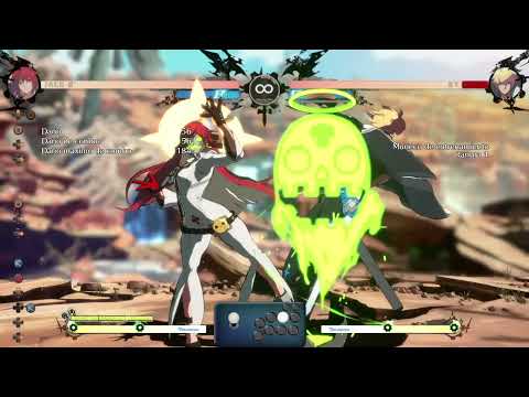 Guilty Gear Strive V1.09 Jack-o DUST combo