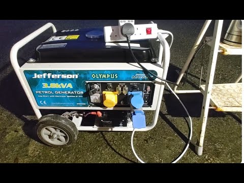 JEFFERSON  3.8kVa  KEY START 110-230v GENERATOR. - Image 2