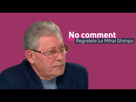 No comment: Regretele lui Mihai Ghimpu