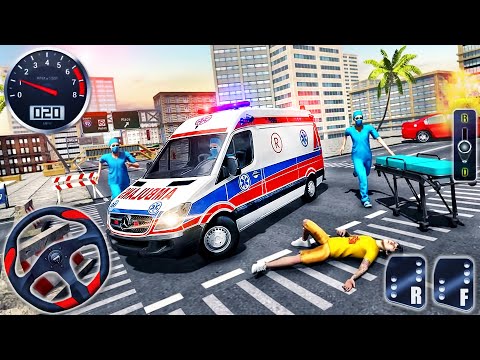 Police Ambulance Driving Simulator - Emergency Rescue 911 Van Driver - Android GamePlay