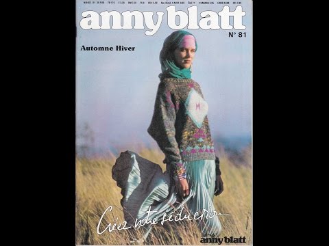 Anny Blatt herfst no 81 magazine/tijdschrift