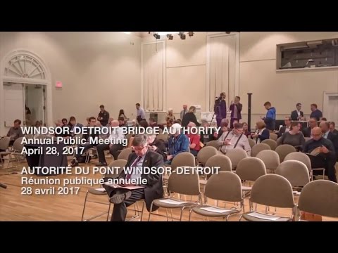 WDBA 2015-2016 Annual Public Meeting - Windsor