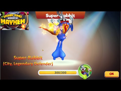 [*/\*] Looney Tunes World of Mayhem - Unlocking Super-Rabbit (City, Legendary Defender, Supertoon)