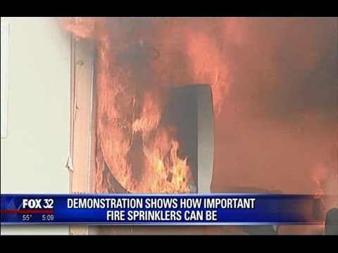 WFLD 2017 05 03 5PM Sprinkler Demonstration 1
