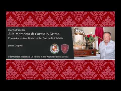 Alla Memoria di Carmelo Grima