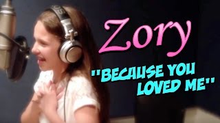 Download lagu Because You Loved Me - Celine Dion (cover)  |  ZORY mp3