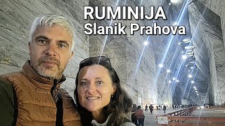 RUMUNIJA - druskų kasykla Salina Slanik Prahova, maudynės druskų ežeriuke ir 7 kopėčių kanjonas #8