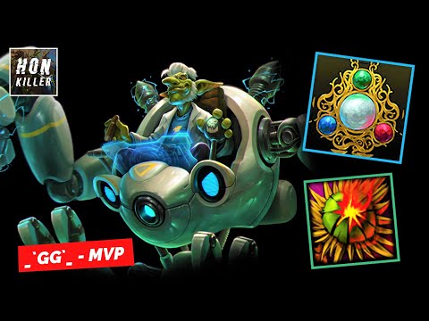 HoN Doctor Repulsor ICON OF THE GODDESS with HELLFLOWER - MVP