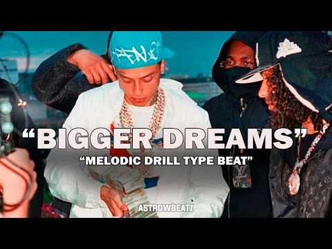 [FREE] Melodic Drill x Central Cee x Lil Baby Type Beat 2024 - "BIGGERS DREAMS" | BAND4BAND DRILL