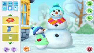 Doc McStuffins - Full Game of Snowman Roll-Up - Wa