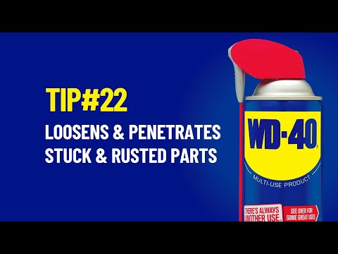 How To Loosen Stuck and Rusted Parts Using WD-40 Multi-Use Product