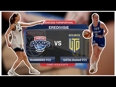 Basketball highlights: Landstede Hammers V21 vs QSTA United V21 Eredivisie V21