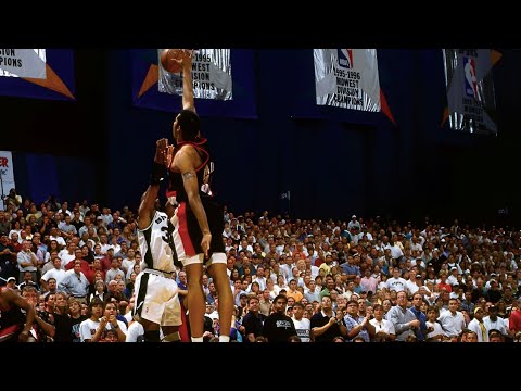 1999 NBA West Finals Game 2 Portland Trail Blazers at San Antonio Spurs May 31, Memorial Day Miracle