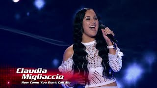 Claudia Migliaccio - How Come You Don't Call Me | The Voice Australia 4 (2015) | Blind Auditions