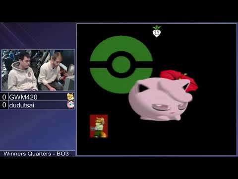 SG 19.3 SSBM - GWM420 (Fox) vs. dudutsai (Jigglypuff) - Melee WQF