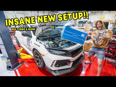 Replacing BLOWN TURBO on The FK8 Civic TYPE R! | PRL P700 TURBO & MORE!
