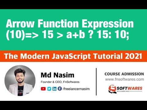 016 Arrow Function Expression The Modern Javascript Tutorial