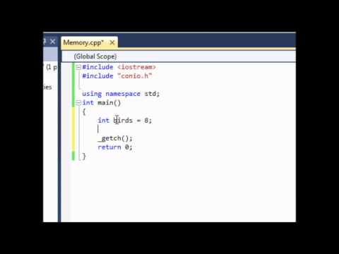 Visual C++ 2010 Tutorial 13 - Address Operator