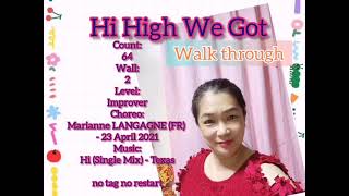 Tuto hi high we got