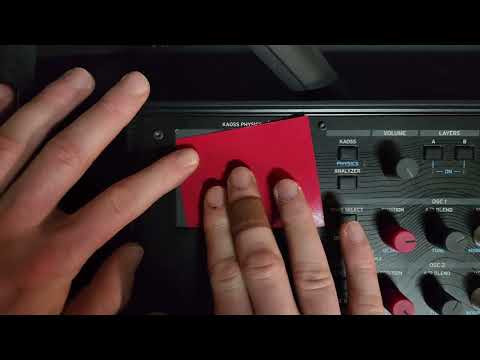 Red Kaoss Physics pad overlay image 4