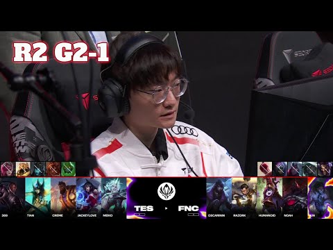 TES vs FNC - Game 1 | Round 2 LoL MSI 2024 Play-In Stage | Top Esports vs Fnatic G1 full game